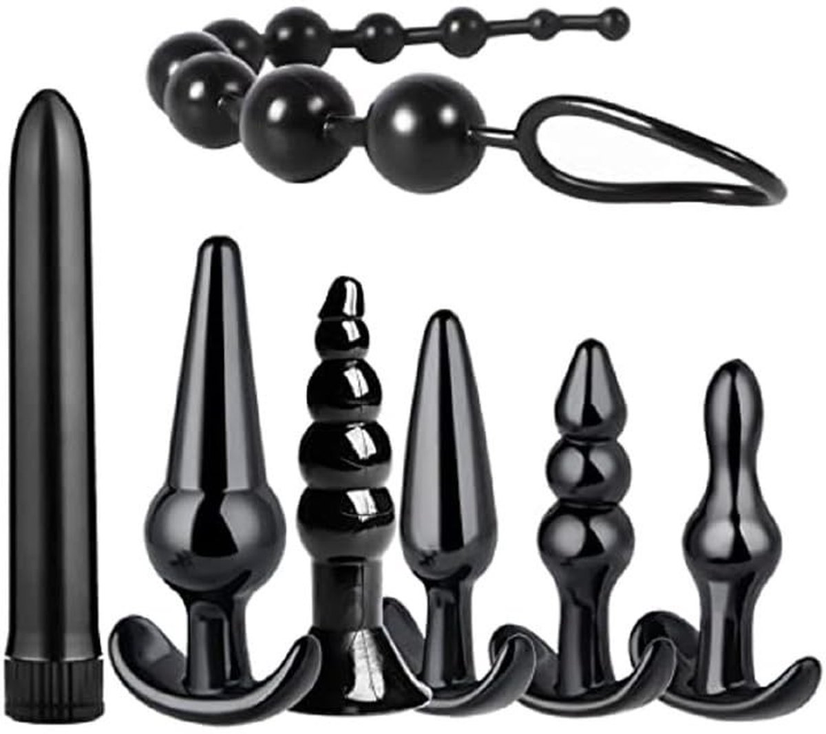 Zwarte Silicone Trainingskits - 7 Sets