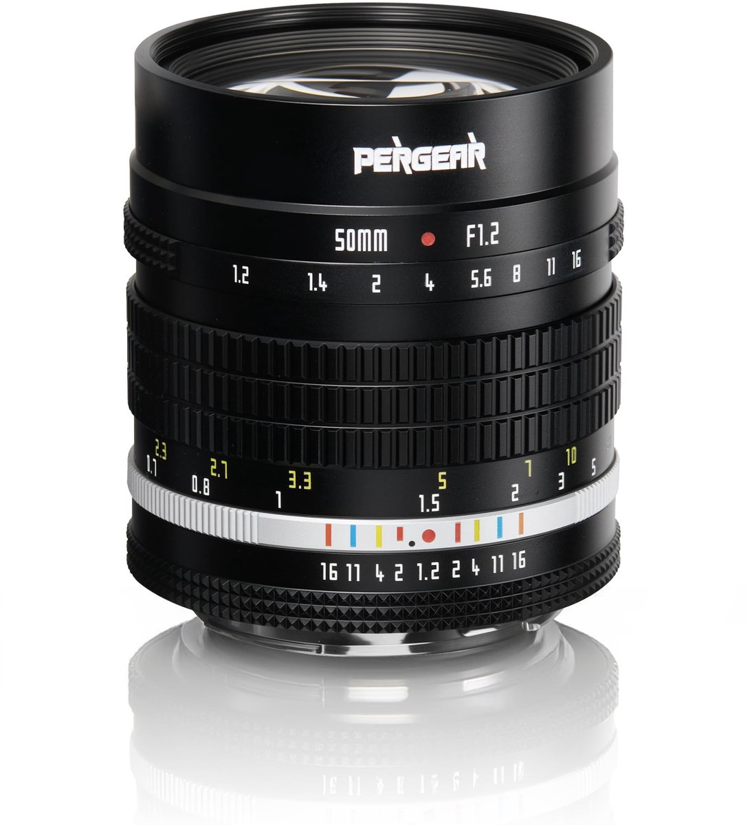 50mm F1.2 Lens voor M43-camera - Compact en handmatig