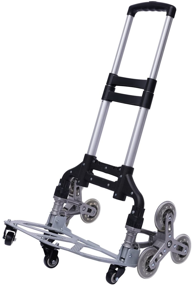 Vouwbare Handtruck - Trapklimmer - Zwart