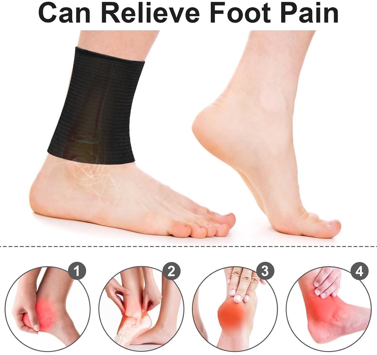 Ankle Bescherming Gel Bandage en Kussen voor Schaatsen - Comfortabele Ondersteuning voor Mannen en Vrouwen