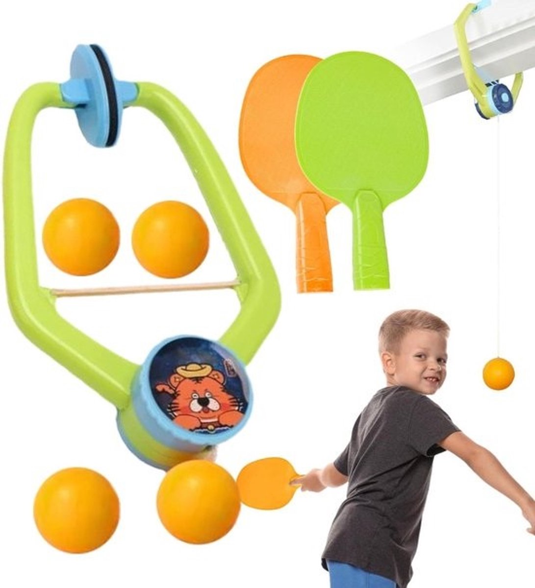 Tafeltennis Trainer - Pingpong Oefenapparaat - Sport Beoefenen - Draagbaar - Niet gespecificeerd - Niet gespecificeerd