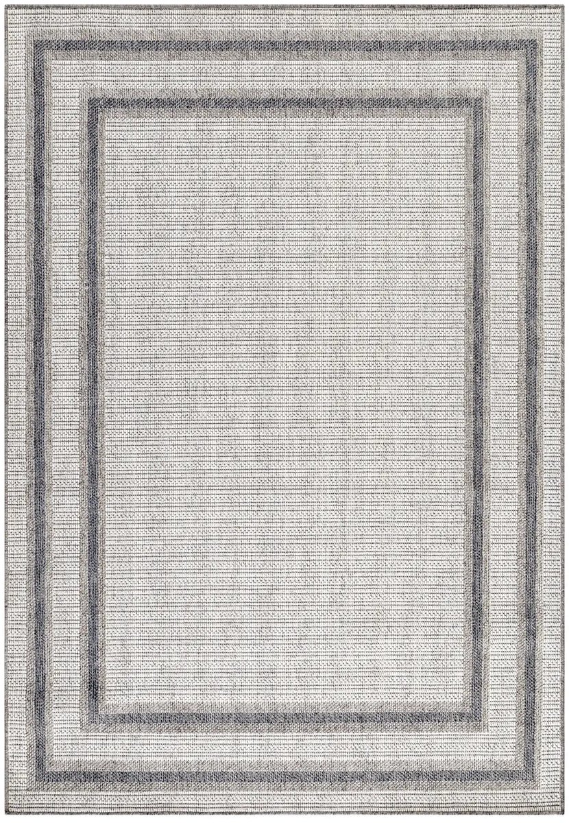Dutch XXL Buitenkleed | Aruba | Kader | Crème | 240x340 cm | Buitentapijt | Tuintapijt