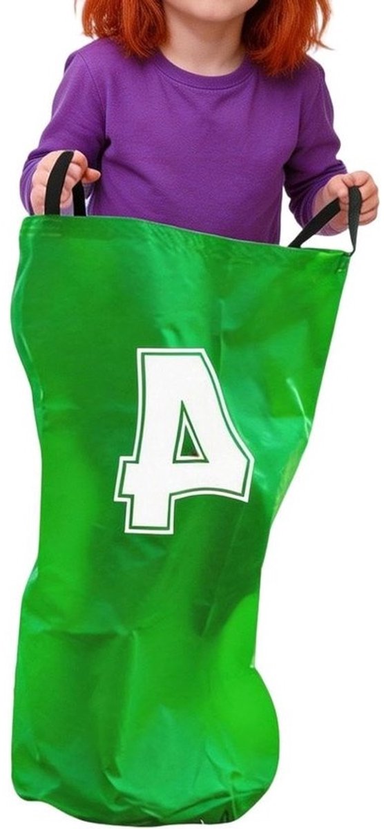 Aardappelzakken - Race zakken - Buiten spelen - Robuust Oxford doek - 26 x 17.5 cm - Groen