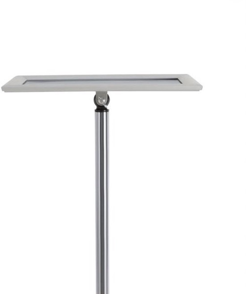 Verstelbare Sign Standaard – Posters Stand – Reclamehouder – Vloerstandaard – Informatiehouder – Zwart – Aluminium Snap Frame – 80-130 cm Hoogte verstelbaar
