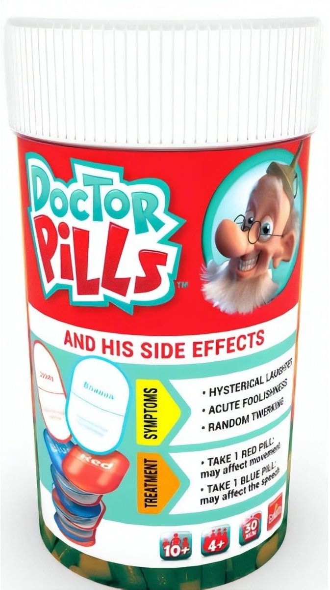 Party Game - Dr. Crazy Pills - Voor 2-10 spelers