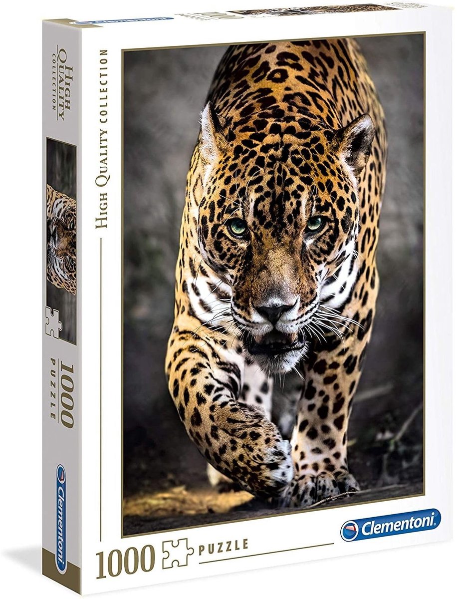 Puzzel voor Volwassenen - 1000 Stukken - Walk Of The Jaguar