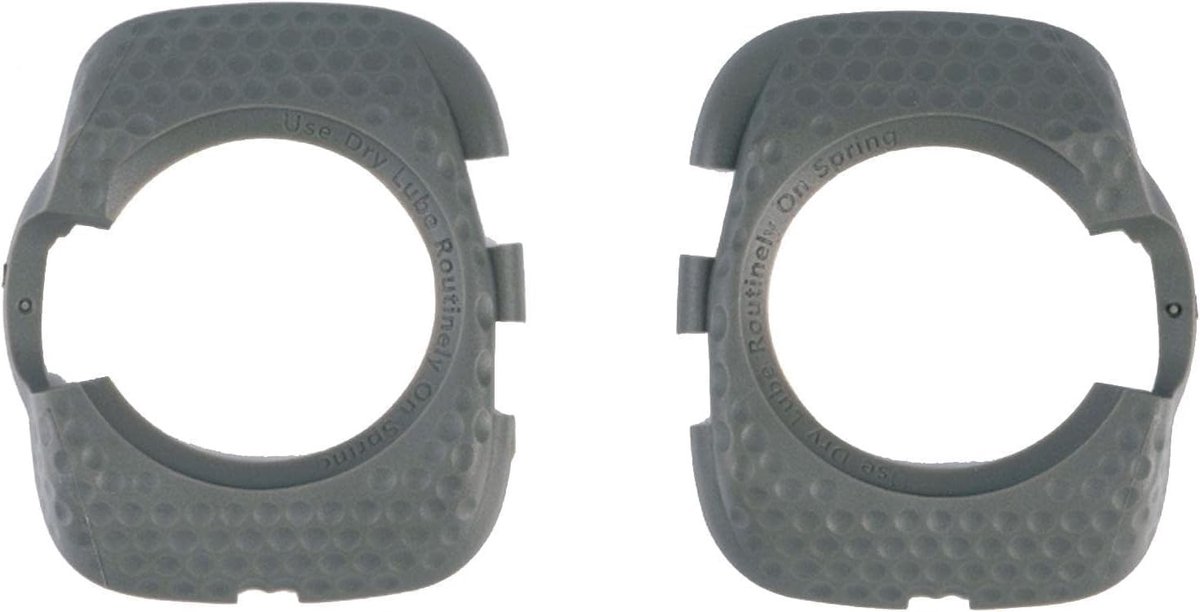 Fiets Pedal Cleat Cover - Bescherming voor Wahoo SpeedPlay Zero - Grijs