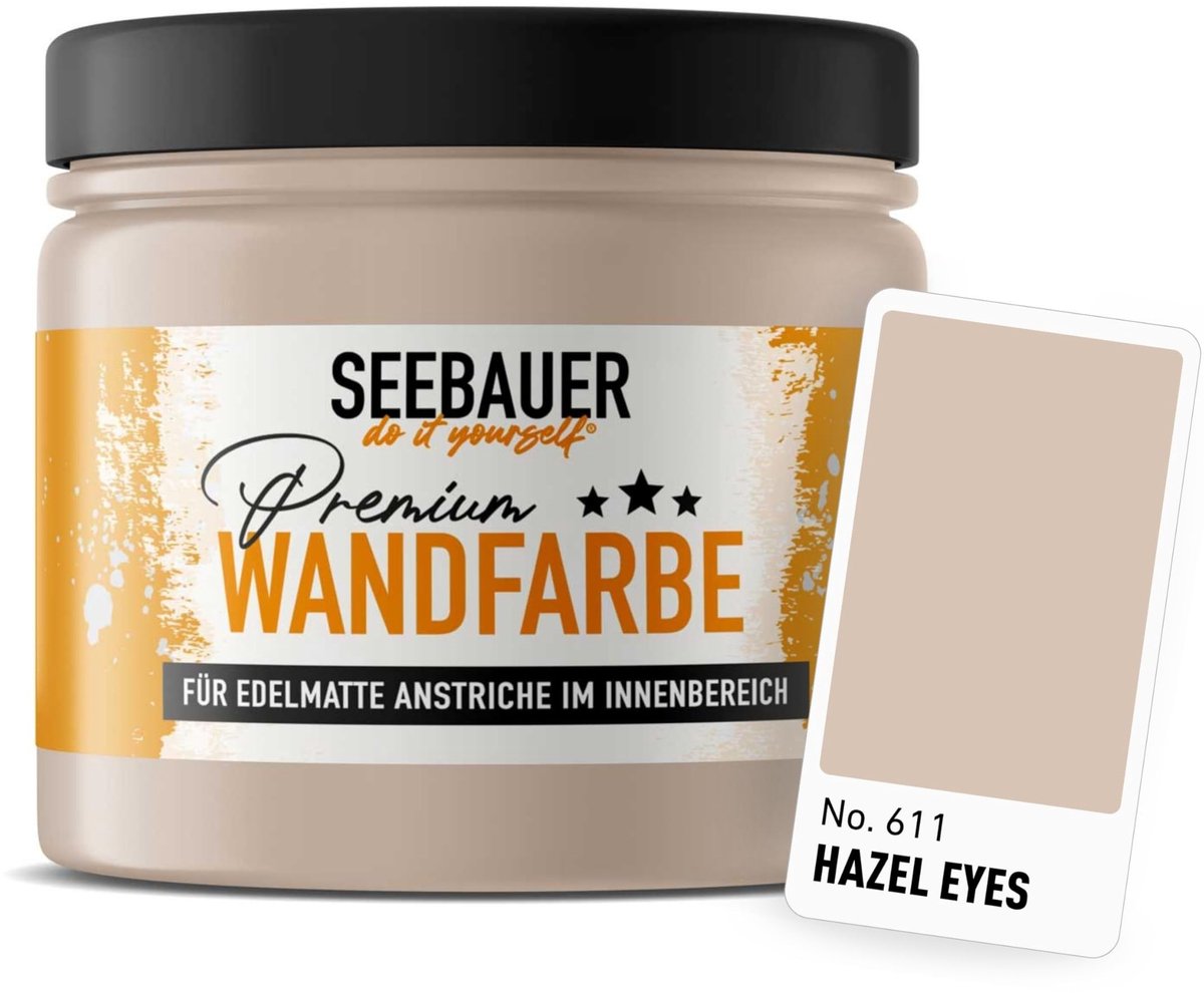 Wandverf Bruin 300ML - Hoogdekking, Wasbaar en Druppelvrij