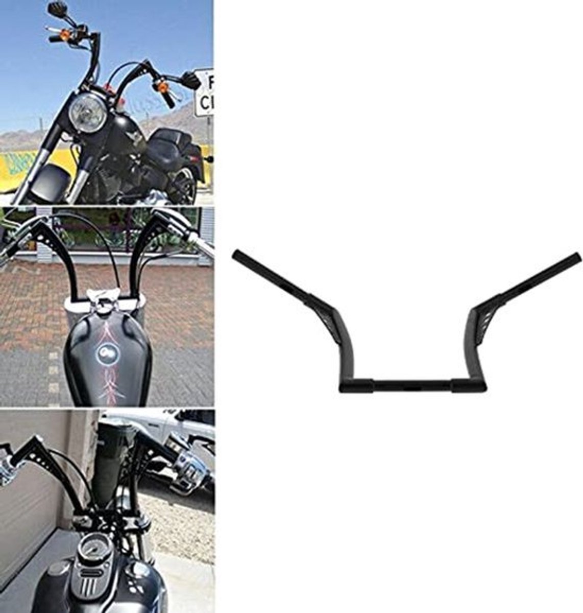 Universele RVS Meathook voor FLST FXST XL Motoren