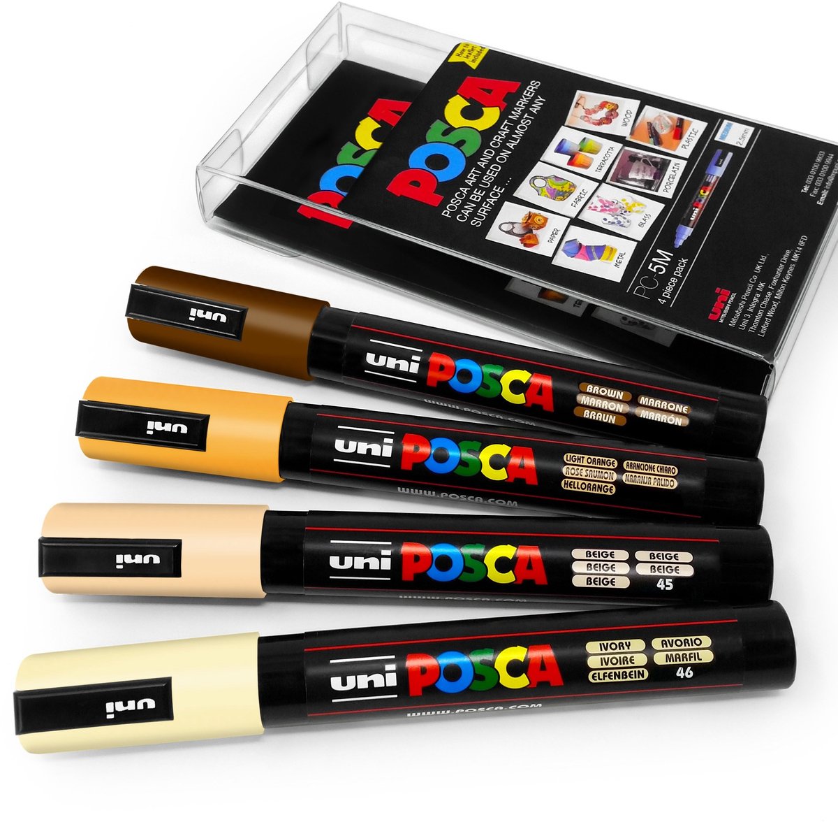 Marker Set - Skin Colours - Set van 4