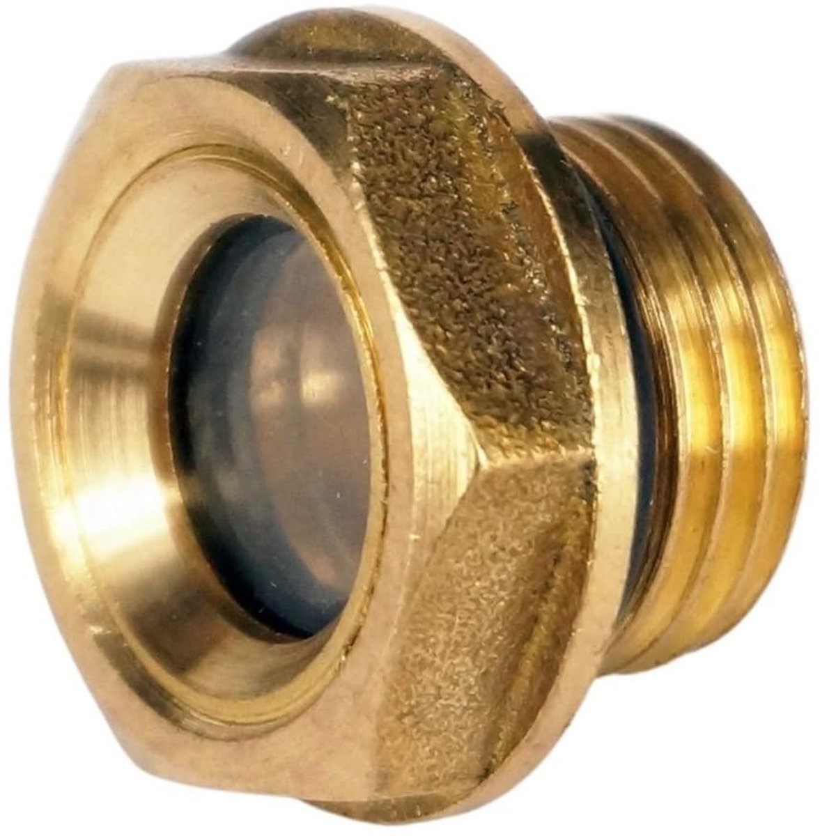 Oil Sight Glass Window - Metrische schroefdraad - Messing