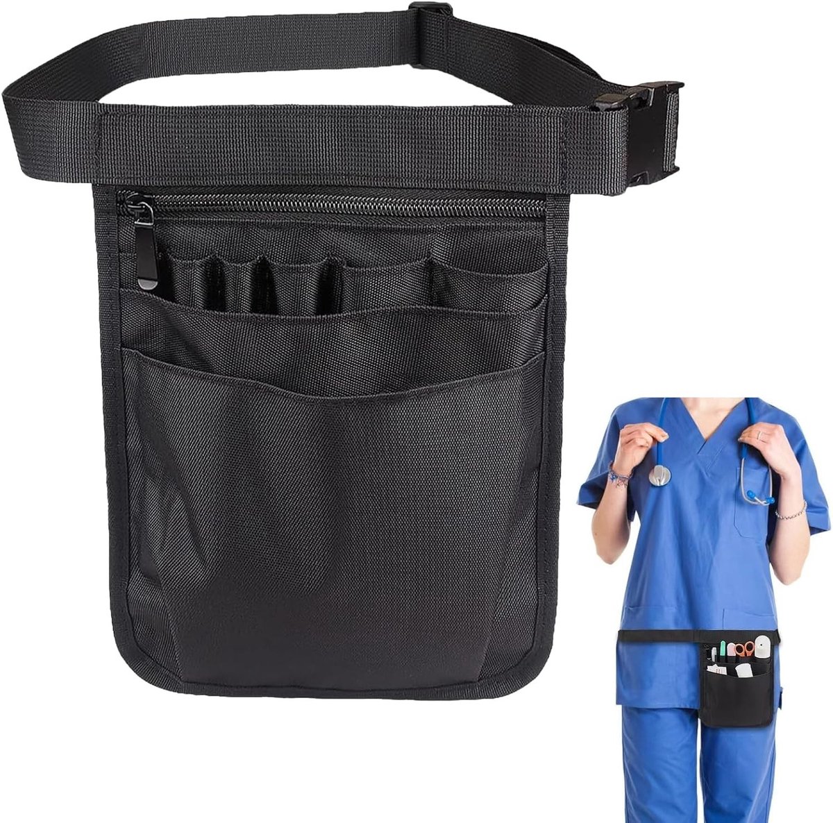 Professionele Verpleegkundige Tas voor Zorgpersoneel - Ruim, Functioneel en Duurzaam Ontwerp