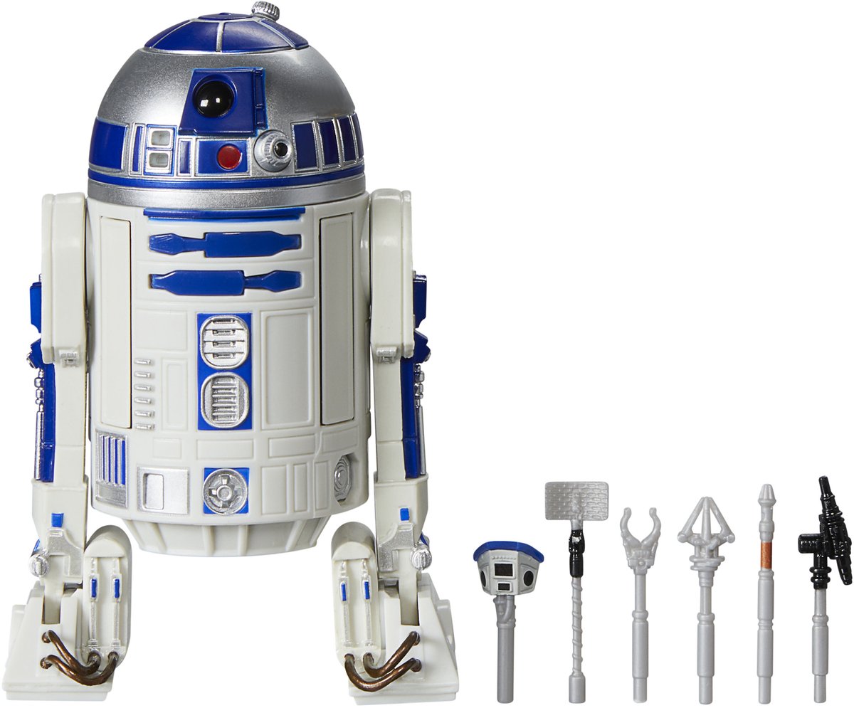 Hasbro Star Wars - The Mandalorian Black Series R2-D2 (Artoo-Detoo) 15 cm Actiefiguur - Multicolours