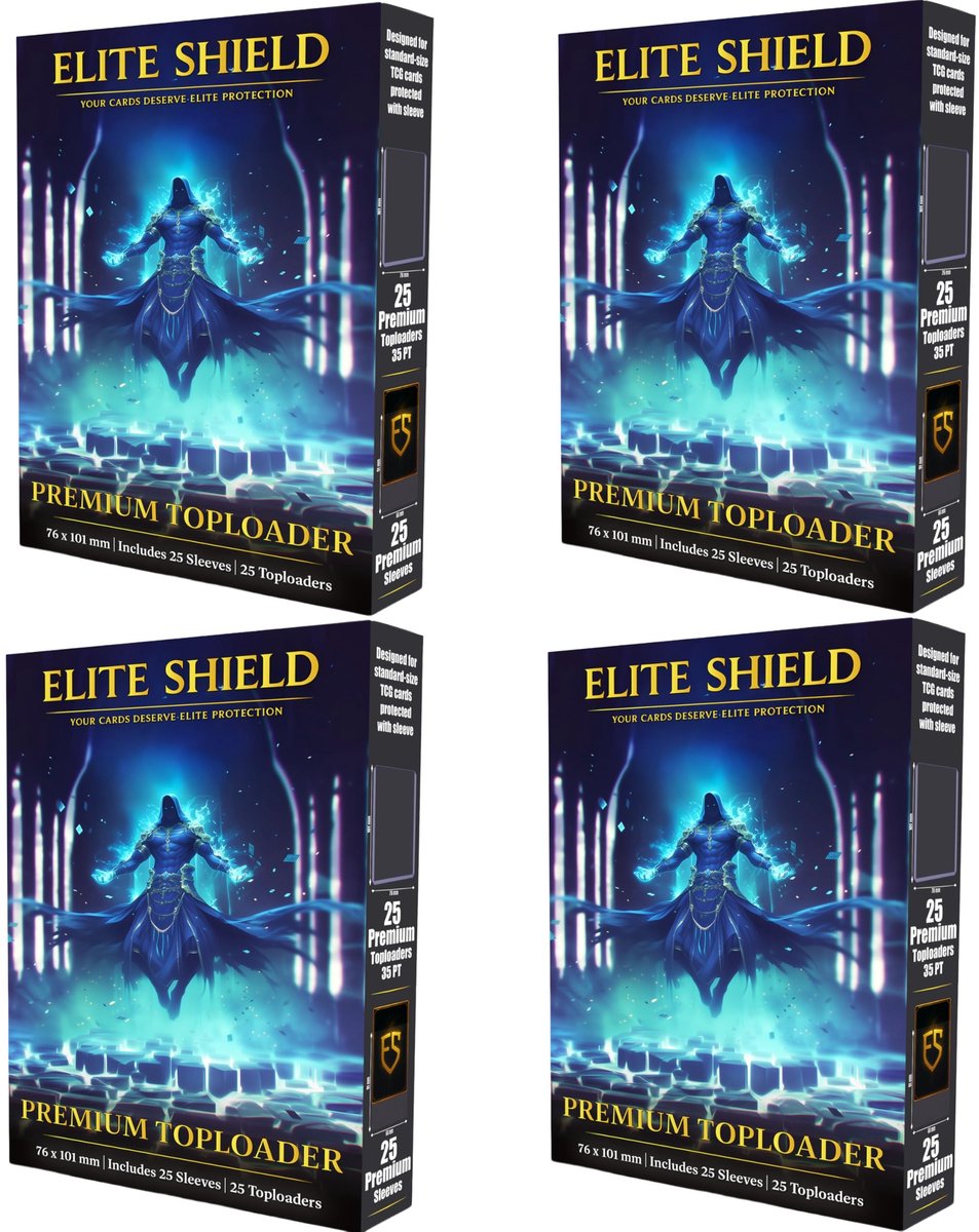 Toploaders voor Trading Cards - 100 Stuks - Transparant
