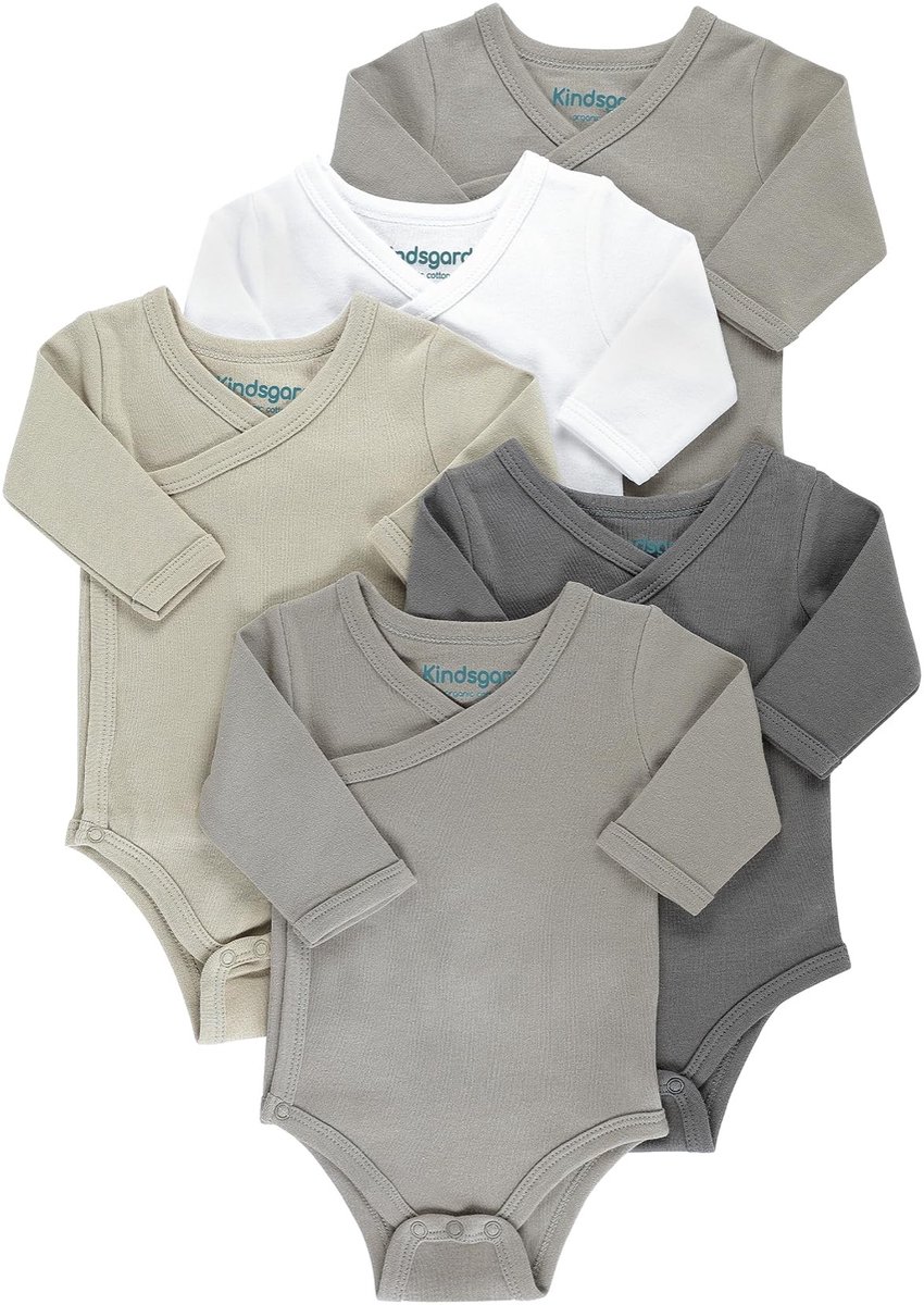 Baby Romper Set van 5 - 100% Organisch Katoen