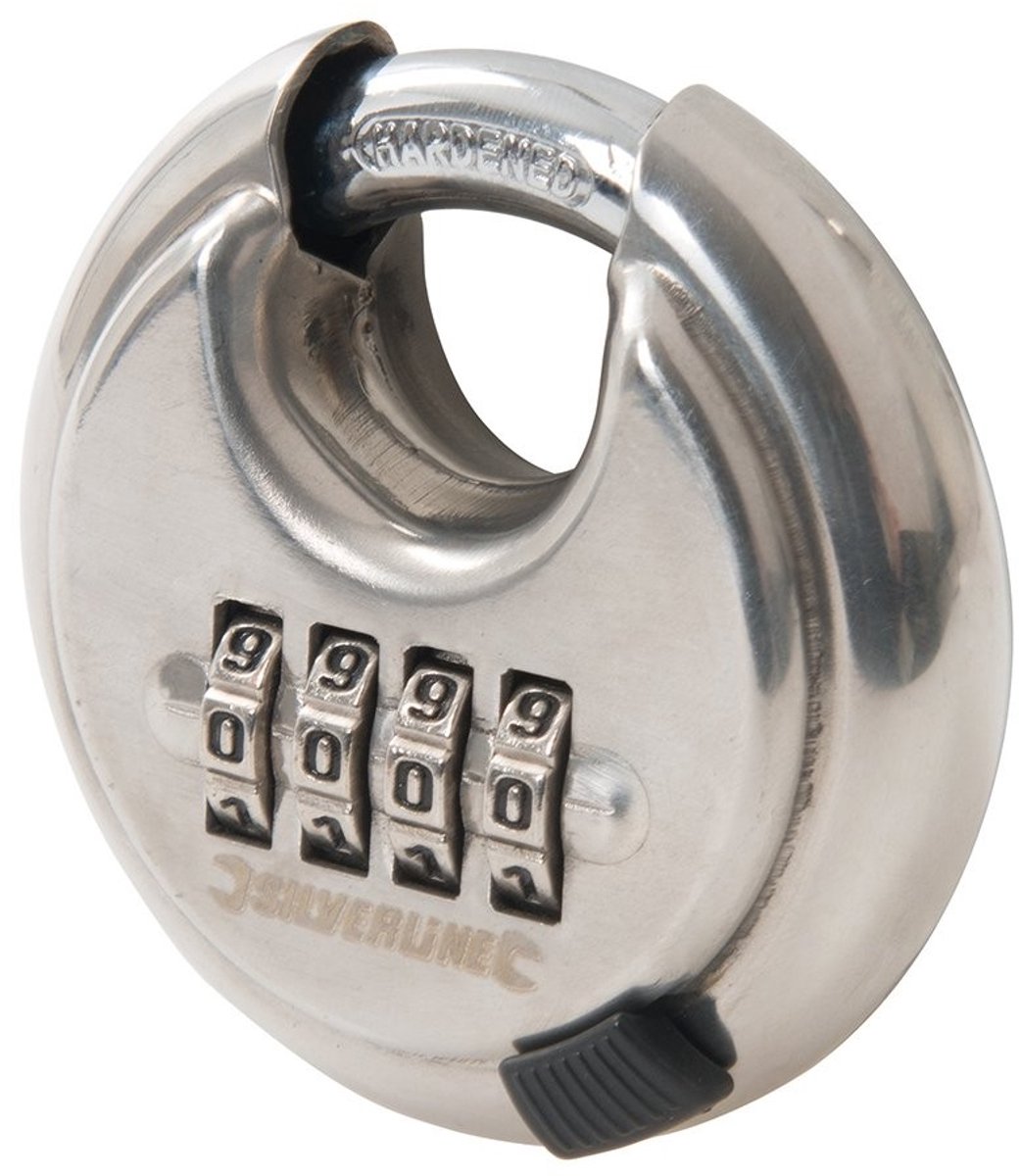 4-cijferige Hangslot - Grijs