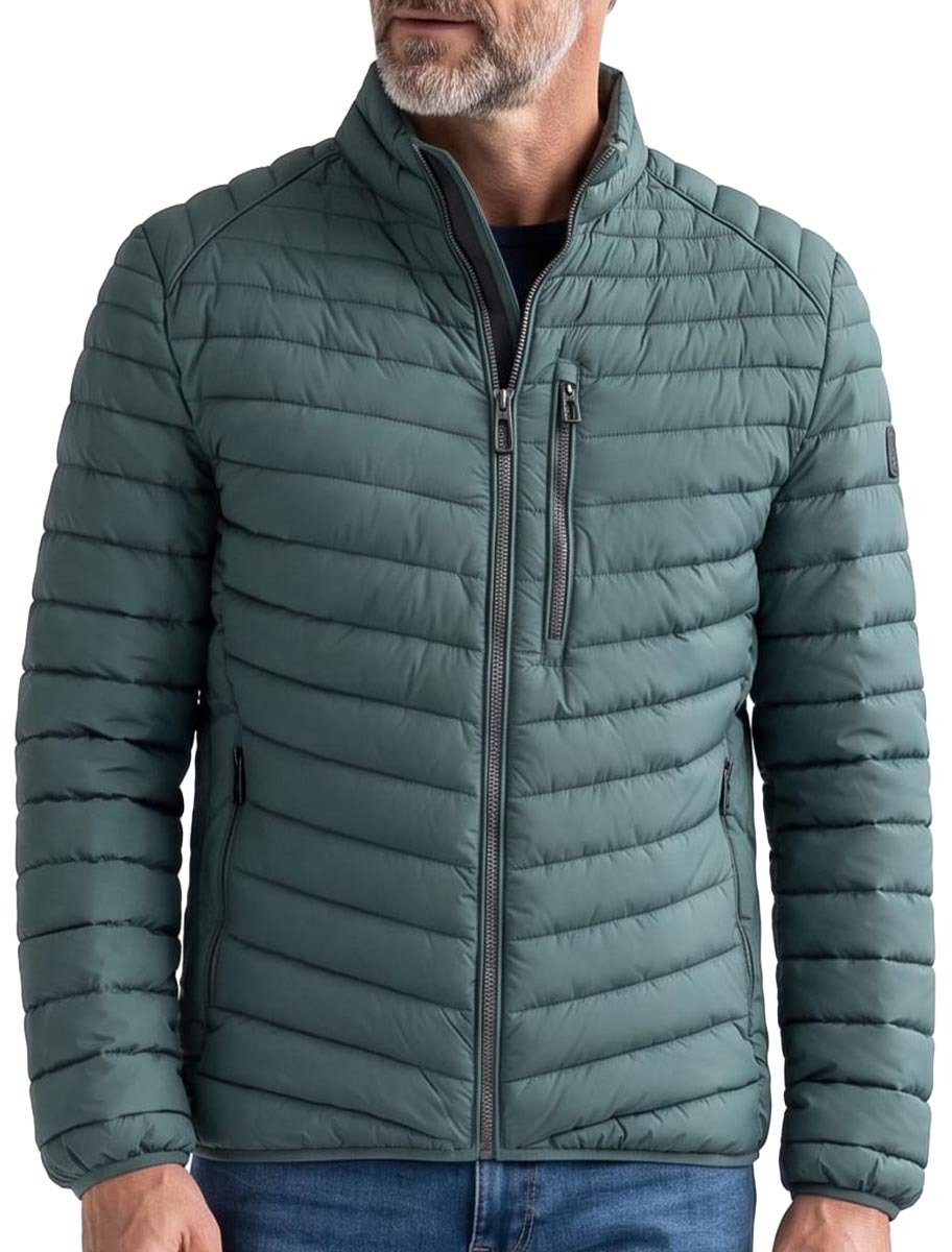 CASA MODA comfort fit tussenjas - groen