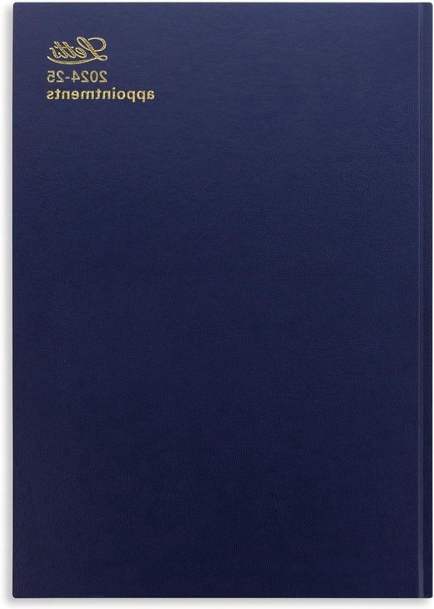 Academisch Dagboek - Dagplanner - Afspraken Plannen - QR Code Integratie - A4 formaat - Blauw