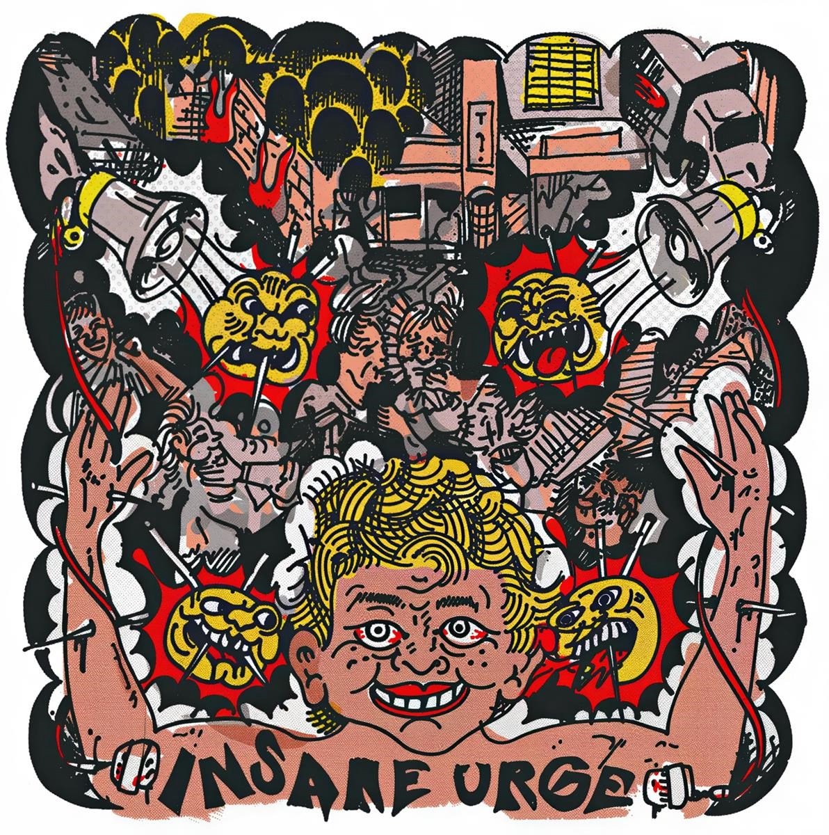 Insane Urge - Two Tapes (LP)