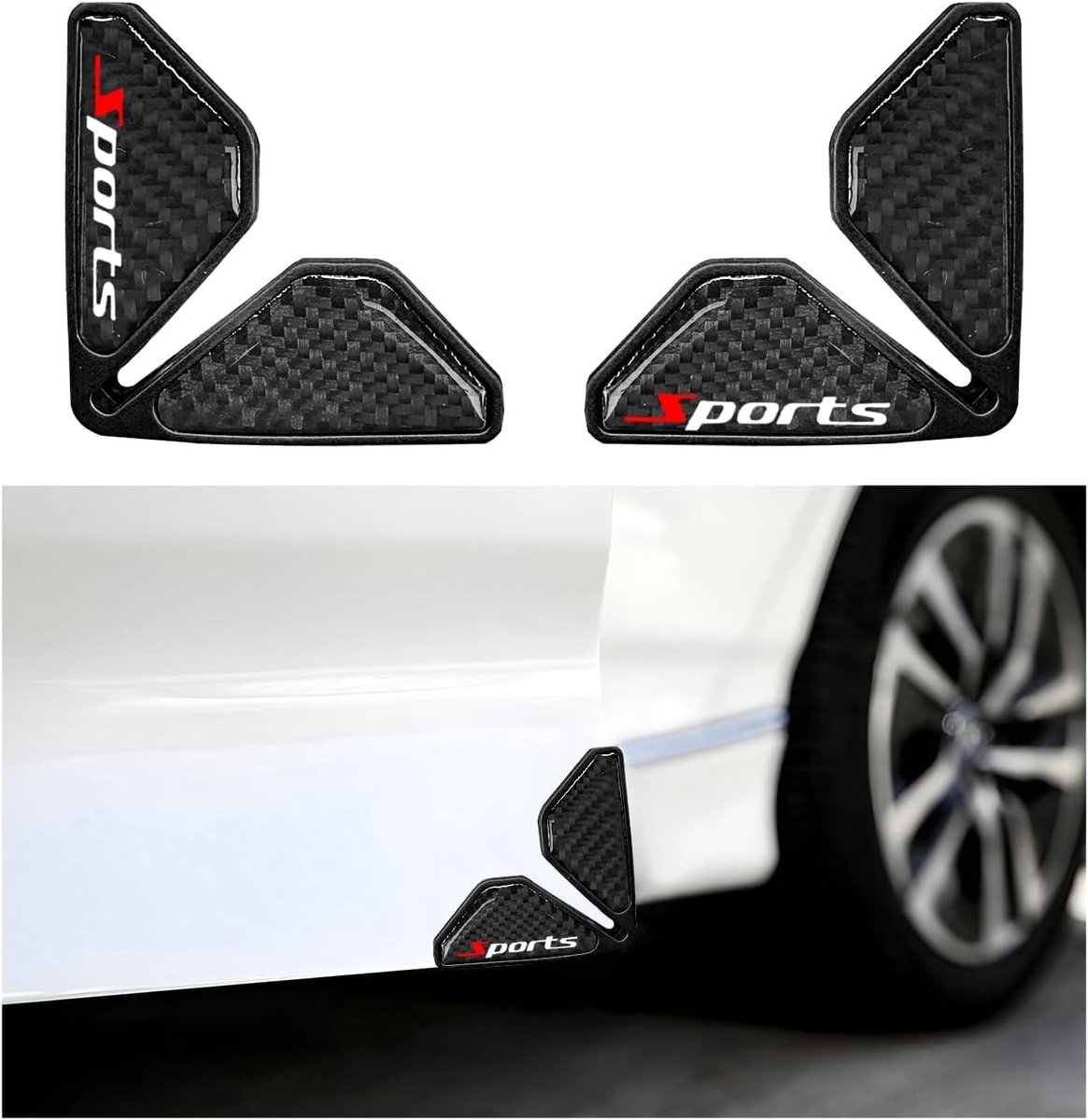 Deurhoekbeschermer - Voor Renault Zoe 2018–2023 - 2 stuks