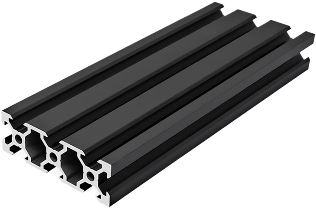 Aluminium Profiel 2060 - Geanodiseerd - Zwart - 950 mm