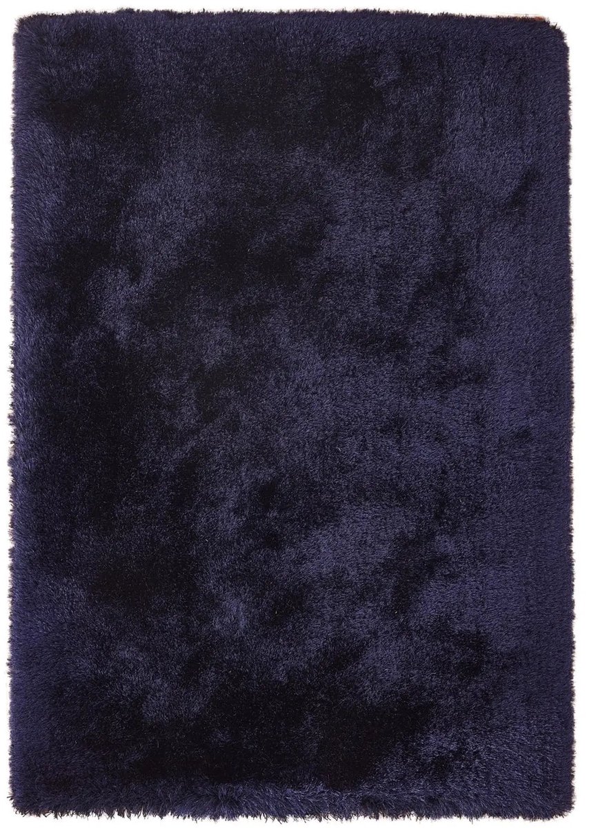Dutch XXL Hoogpolig Vloerkleed | Tapijt | Cosy | Uni | Blauw | 200x290 cm