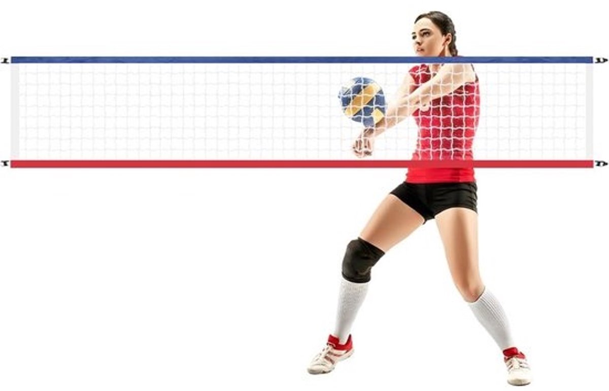 Zwembad Volleybal Net - Water Volleybal Set - Buiten Spelen - UV-Bestendige Stabiliteit - 457 x 091 m - Niet gespecificeerd