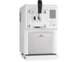 Klarstein Sweet Sundae softijsmachine – zelfkoelende compressor, zonder voorvriezen, 1,5 l, koelhoudfunctie, digitale timer, wit