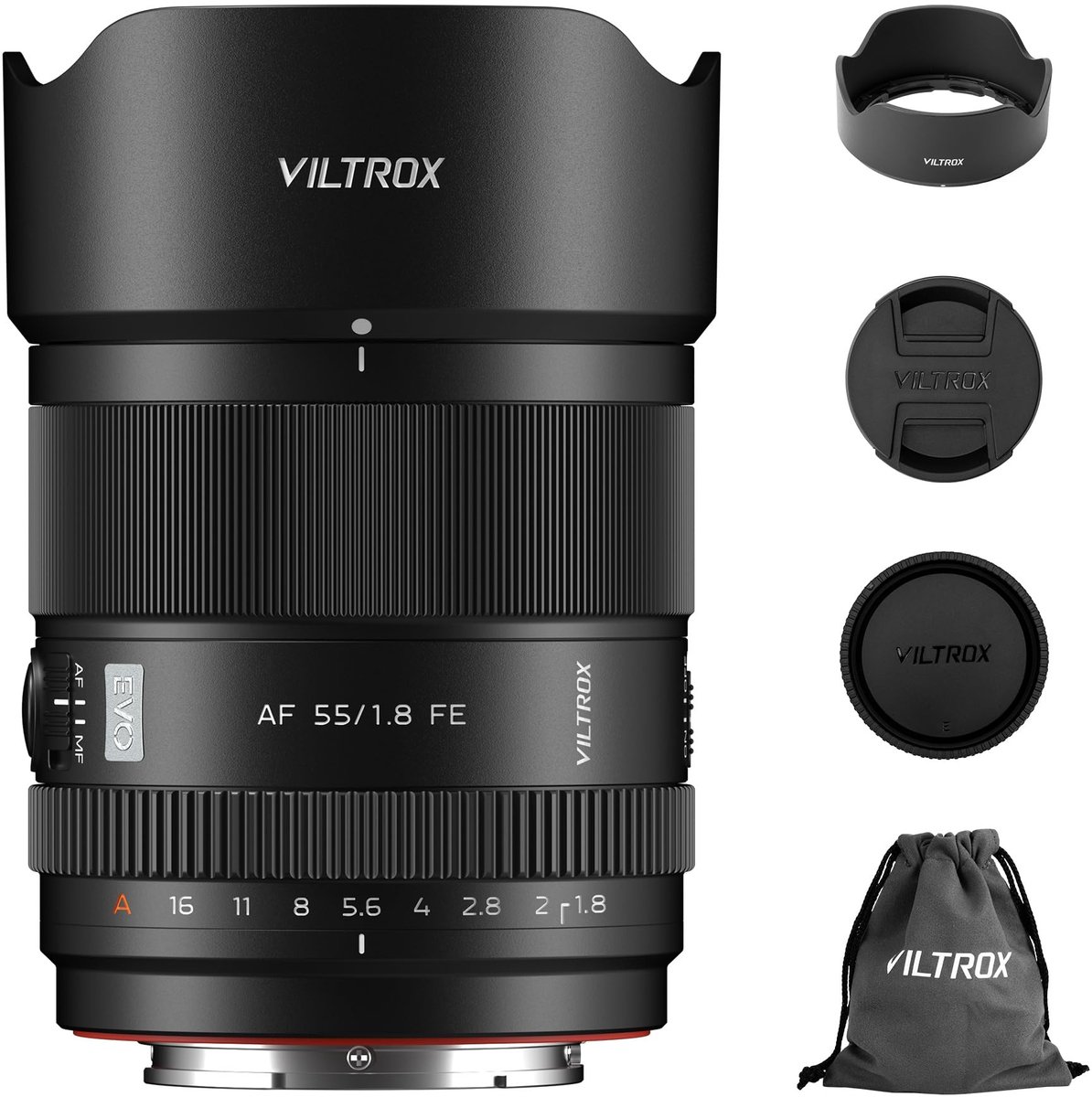 Solidchoice - 55mm F1.8 EVO APO Lens voor Sony E