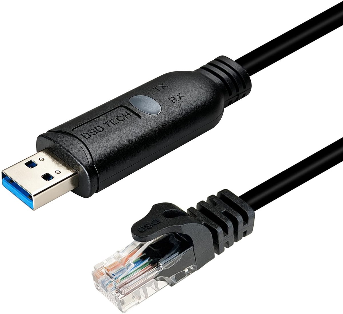 Solidchoice - USB 3.0 naar RJ45 Ethernetkabel, 1.8m, 1000Mbps