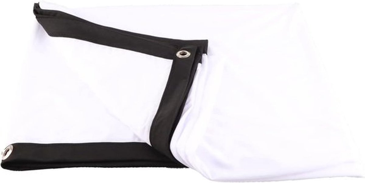 Opvouwbaar Projectiescherm 4:3 van Synthetisch Polyester - Voor Buiten en Binnen - Thuisbioscoop - Draagbaar - 100 inch - Kreukvrij