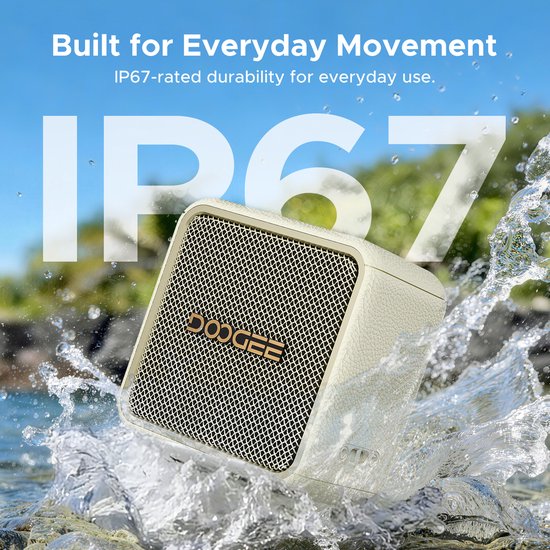 DOOGEE Field Pulse - Draagbare Bluetooth Speaker - 20W Vermogen - 16 Uur Speeltijd - Waterdicht IP67 - Zwart — afbeelding 2