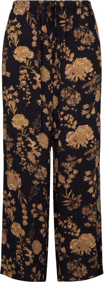 Hunkemöller Pants Woven Print Zwart