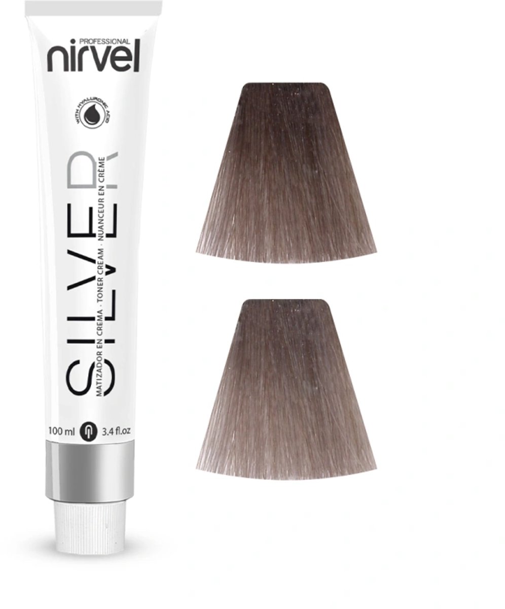 Nirvel Silver 5-17 / Crème-toner Medium Brown Ash 100 ml