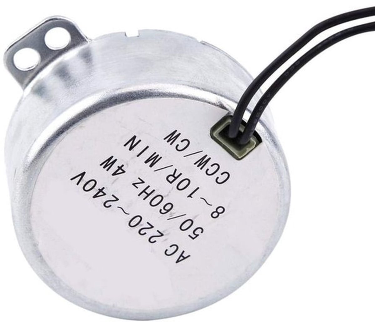 - Synchrone Motor - AC 220-240V - 4W - Ideaal voor Magnetrons en Ventilatoren - Duurzaam - Efficiënt - Geschikt voor verschillende apparaten