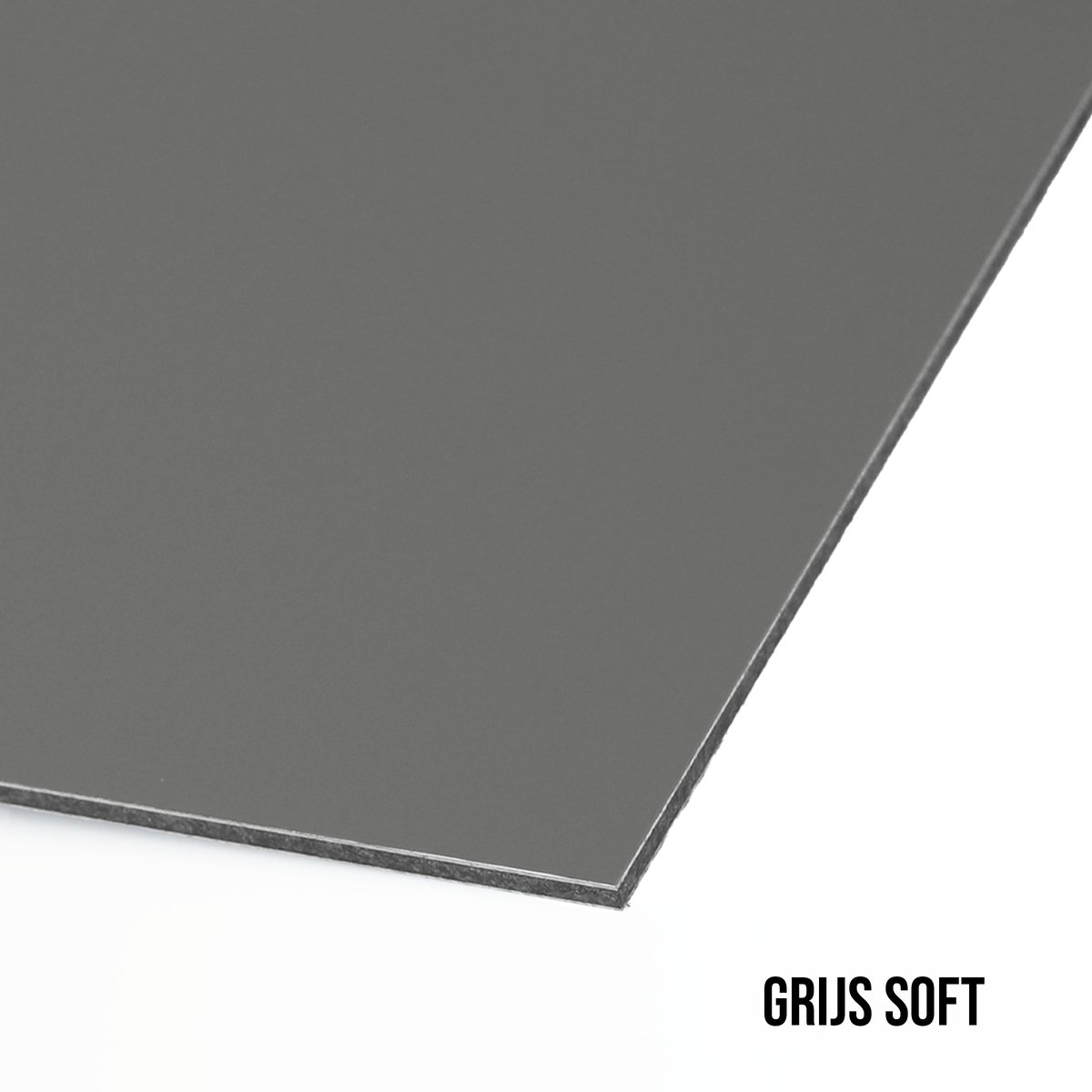 Design Magneetbord Rond - Grijs Soft - Rond - 80cm - Kamer26