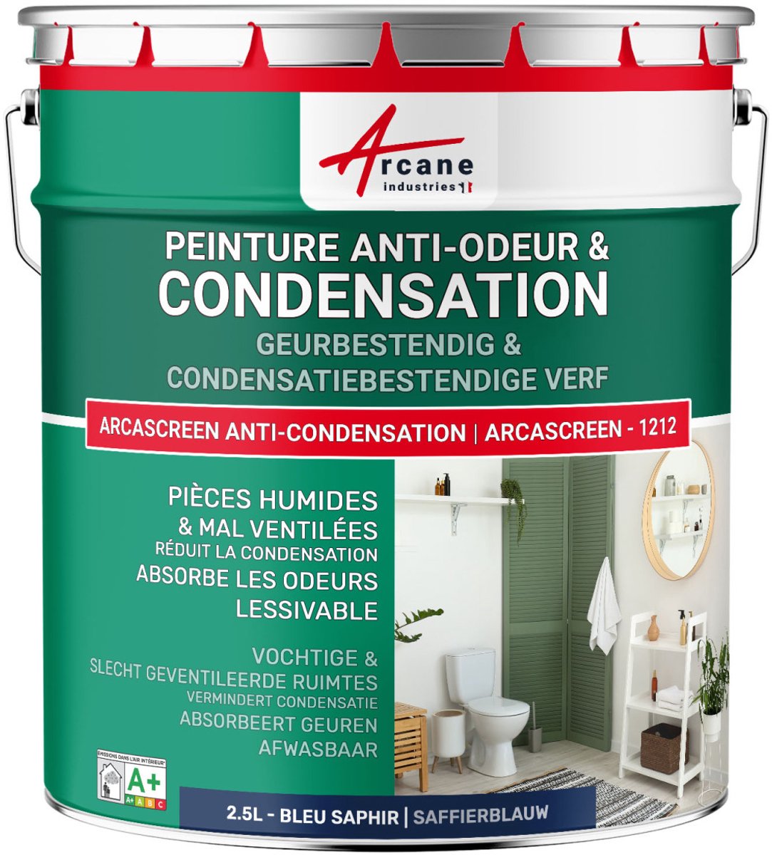 Anti-condensatieverf, anti-geurverf voor vochtige ruimtes: ARCASCREEN ANTI-CONDENSATION