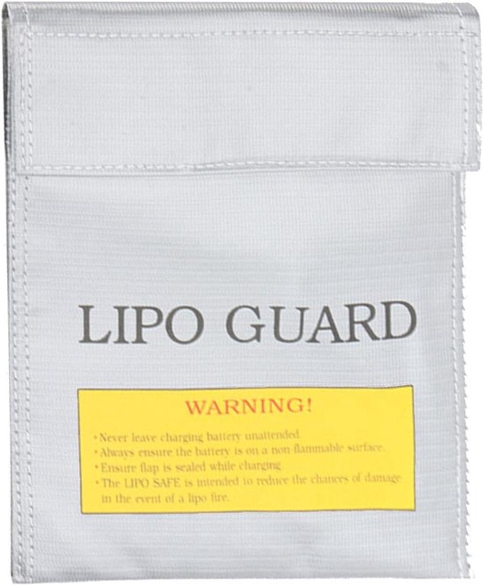 Inovra Plus - Brandwerende Tas voor LiPo Batterijen - 18 * 23 cm - Veilig Opladen