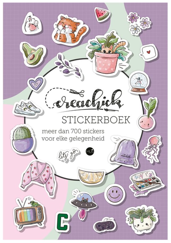 CreaChick Stickerboek - cover
