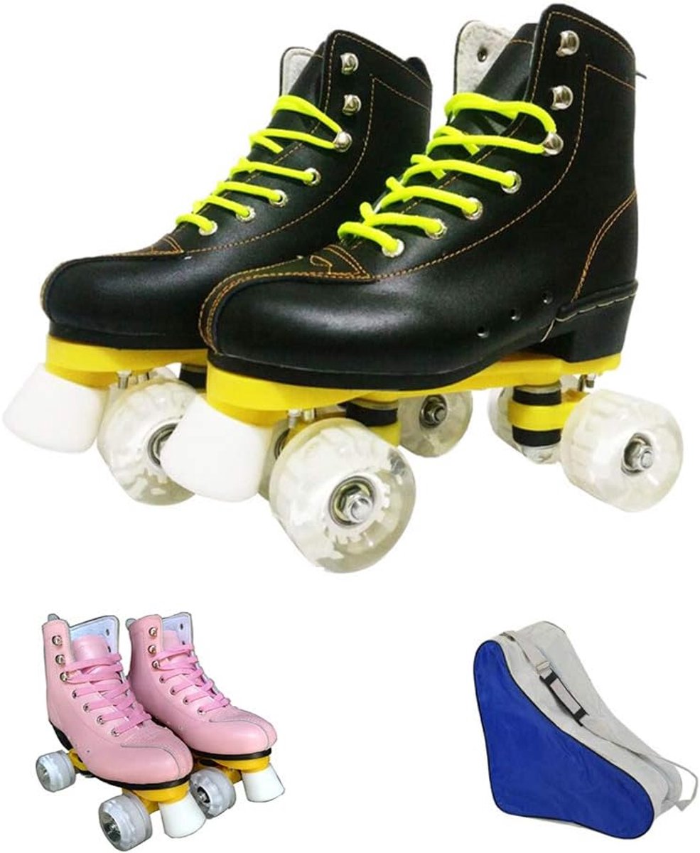 Rolschaatsen Skeelers dubbele rij Sport en recreatie Ergonomisch ontwerp