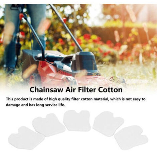 Accessoires (inclusief luchtfilters) geschikt voor de Husqvarna kettingzaagmodellen 230, 235, 235E, 236, 236E, 240 en 240E, in totaal 5 stuks. — afbeelding 5