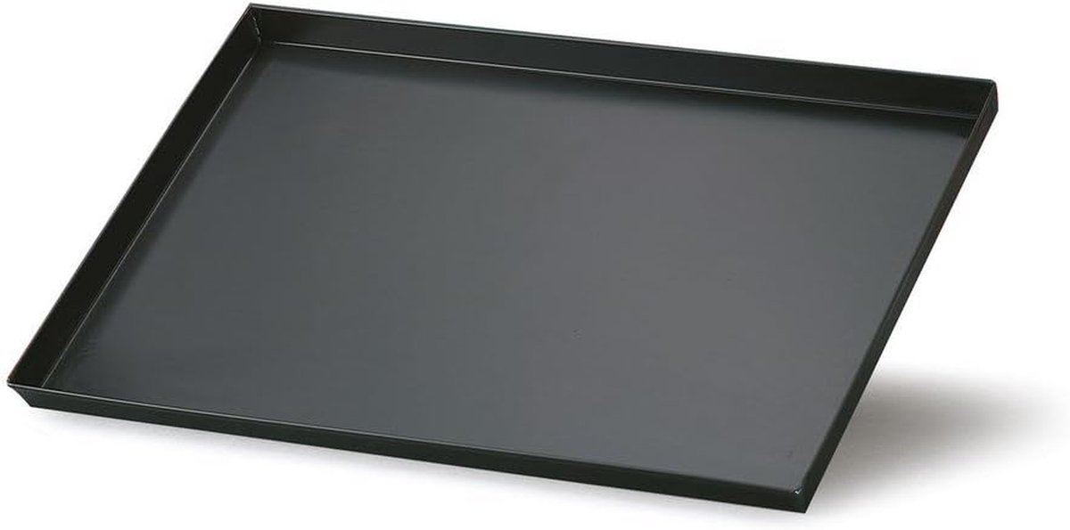 Pizzaplaat blauw Bakplaat rechthoek Ambachtelijk bakken Professionele kwaliteit 40 x 30 cm Blauw