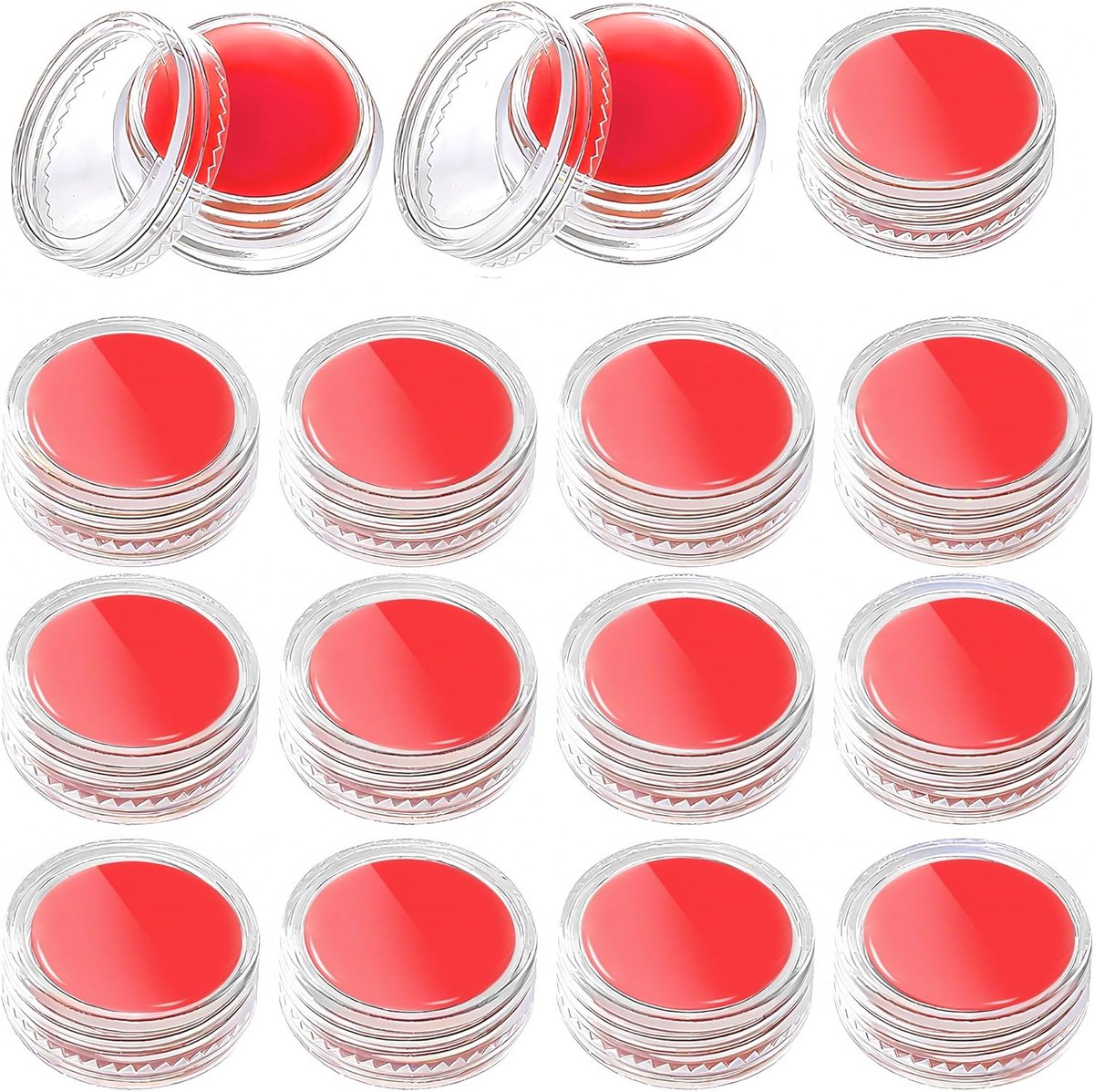 Lijm Klei Set - Diamant Art Hulpmiddelen - Diamant Schilderen - Individueel Verpakt - 15 Stuks - Rood