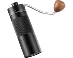 Handmatige Koffiemolen - Koffiebonenmaler - Verse Koffie Maken - 55 Instelbare Malstanden - 22g Capaciteit - Zwart