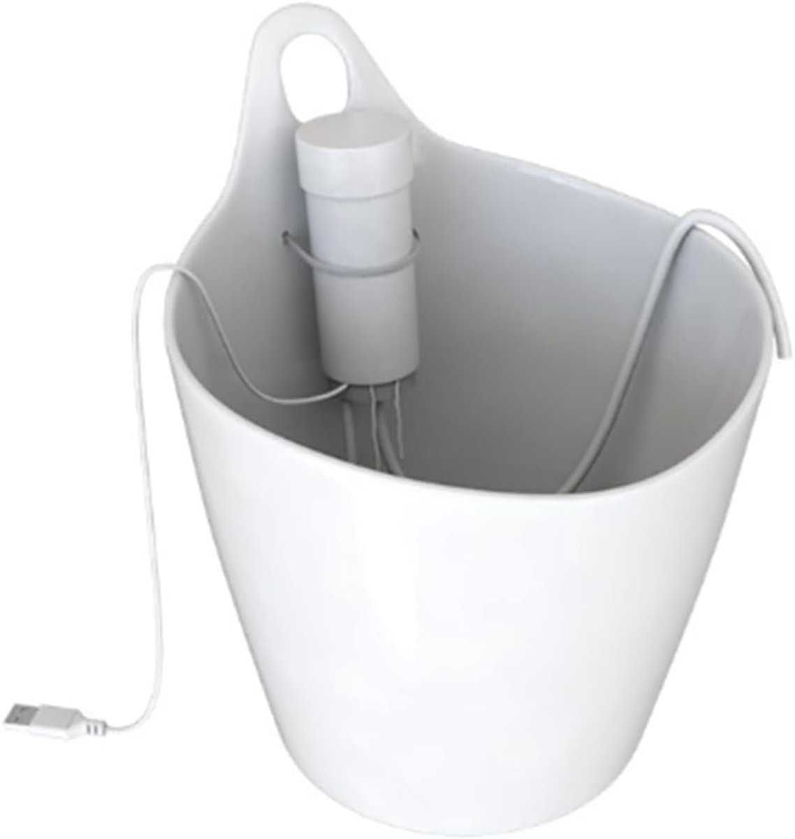 Afvoerpomp - Waterpomp - Airco Condensaat - USB Aangedreven - 32 x 7 cm - Wit