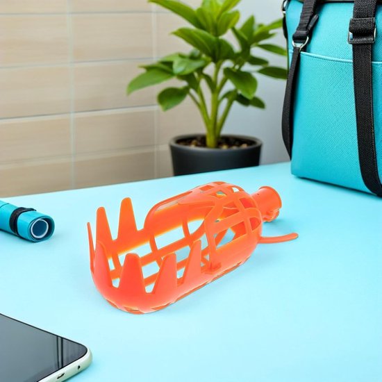 Fruitplukker Set - Oogsttool Fruit - Fruit Oogsten - Verstelbare Hoek - 20 x 9 cm - Oranje — afbeelding 3