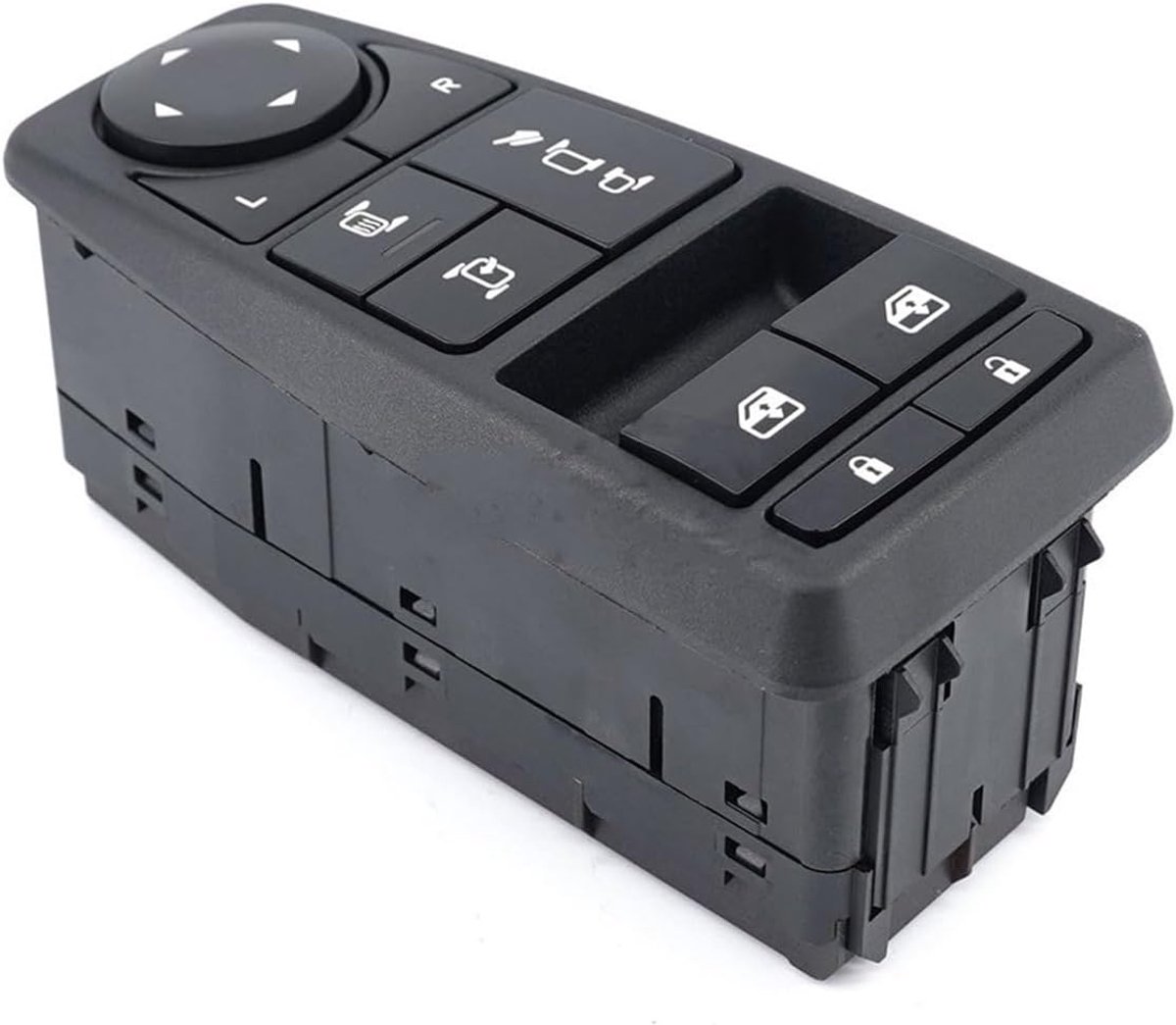 Raamschakelaar - Elektrische Raambediening - Auto Onderhoud - Directe Vervanging - 15+7 Pinnen - Zwart