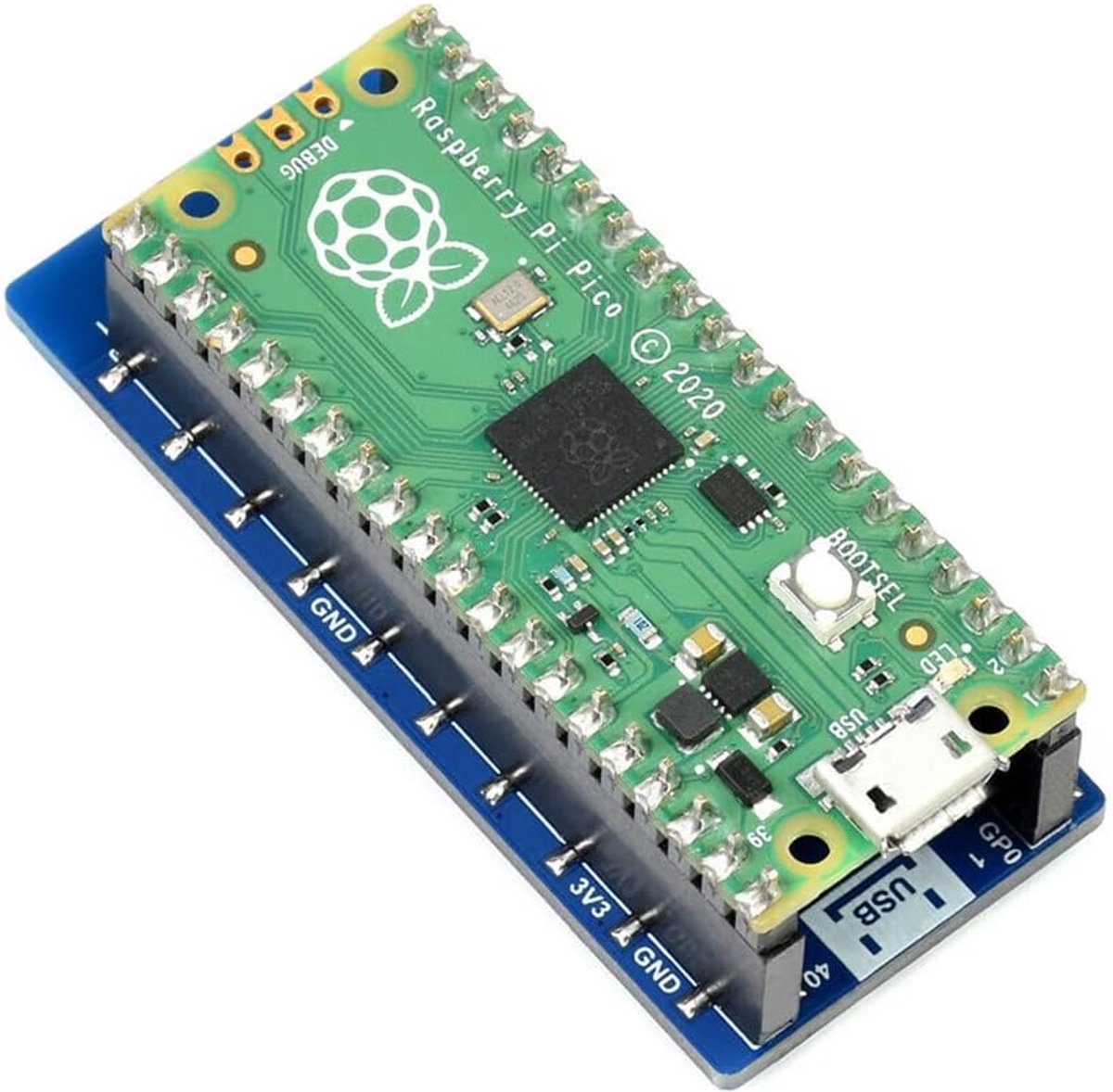 ESP8266 WiFi Module - Draadloze Module Netwerk Module - Raspberry Pi Pico - Vier-lagen Proces - 58 x 25 mm