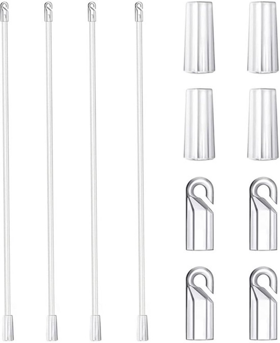 Dailygoods- Blindstaaf 4 Stuks - Reserveonderdelen - Jaloezieën Opener - Kunststof