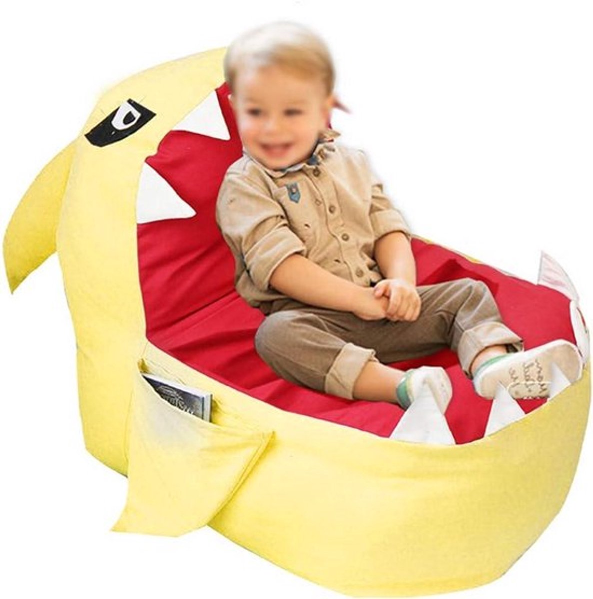 Knuffeldierontworpen bean bag stoel Allecto Plus